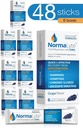 NormaLyte Oral Rehydration Salts-48 Sticks Packs (Yields 500mL per Pack)-Graps