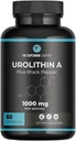 Urolithin A Plus Black Pepper dieta priedas - 1000mg / Tarnyboje, 60 daržovių kapsulių