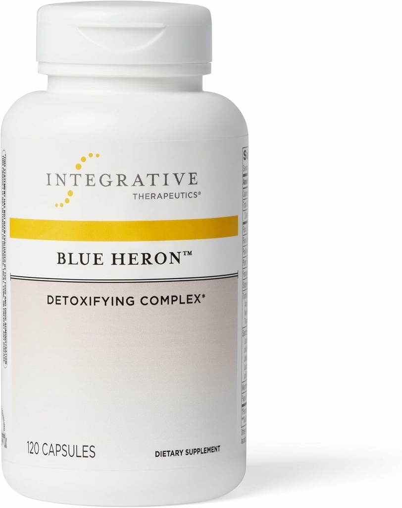 Integrační terapeutika Blue Heron - Dědičný dodatek, který podporuje funkci kolonu & Gastrointestinální podpora * - Dámské -zdarma - 120 Kapsle (20 Služeb)
