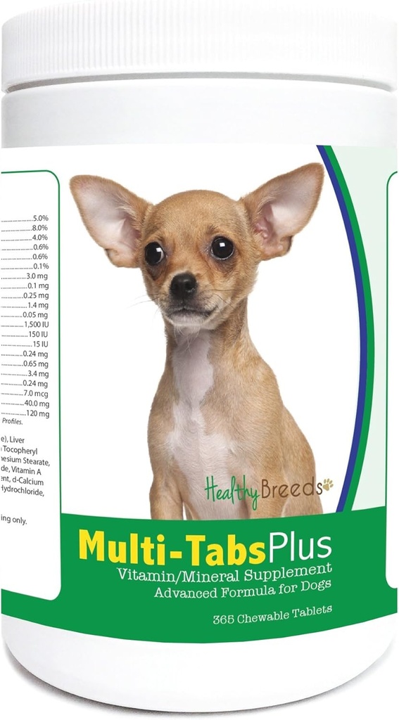 Sehat BREED Chihuahua Multi- Tab Ditambah Tablet Chewable 365 Count
