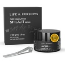 Life & Pursuits Pure Authentic Himalayan Shilajit Resin | Min. 75% Fulvic Acid, Lab Tested, Natural Gold Grade, 85+ Trace Minerals (Pack of 1)