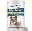 Doc Roy’s GI Synbiotics Probiotic & Prebiotic Granules for Dogs & Cats, Digestive & Immune Health Supplement with Live Cultures, BgMOS & Beta Glucans, Chicken Flavor, 454g Granules
