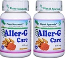 Planet Ayurveda Aller-G Care, 500 mg Veg kapselit - 2 pulloa