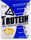 Body Nutrition Trutein Yüksək Protein Toz: 45% Whey, 45% Casein, 10% Yumurta White, Gluten-Free, Aşağı sodyum, Çim Fedhey W Protein Toz, Gym Supplement & Breakfast Shake, Mocha, 34g Sample