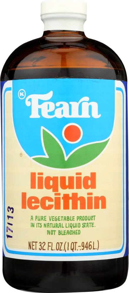 Fearn Liquid Lecithin - 32 fl oz oleh Fearns Soya Food