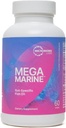 Microbiome Labs MegaMarine Omega 3 Fish Oil Supplements - Gut-Specific EPA DHA Omega 3 Supplement mit DPA für Gut Health - Unterstützung Immun- & Gut-Barrier-Funktion (60 Softgels)