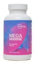 Microbiome Labs MegaMarine Omega 3 Fish Oil Supplements - Gut-Specific EPA DHA Omega 3 Supplement with DPA for Gut Health - Support Immune & Gut Barrier Function (60 Softgels)