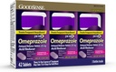 GoodSense Omeprazol, Jämför med Prilosec, Delayed Release Tablets 20 mg, Acid Reducer, Wildberry Mint Coated Tablet, 42 Count