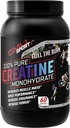 GMU SPORT - 100% Pure Creatin Monohidrat pulbere pentru bărbaţi şi femei - Pure Creatin pulbere pentru creşterea musculară, performanţă îmbunătăţită şi creştere a concentraţiei - Suplimentul Creatină - Nearomat