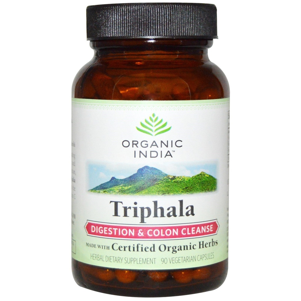 Organic India Triphala Vegetarian Capsule - 90 Per Pack - 2 Packs Per Case.2