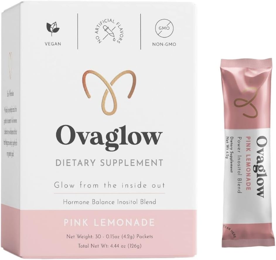40:1 Ratio Myo Inositol & D-Chiro Inositol Powder Packets with Chromium and Folate - Ovarian Health