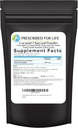 Prescripted For Life Activated Arang Powder, Coconut Shell Arang Ultra Fine Husk Grade Powder (8 oz)