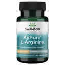 Swanson Amino Acid Ajipure L-Arginine Pharmaceutical Grade 500 Milligrams 60 Veg Capsules