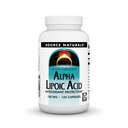 Source Naturals Alpha Lipoic Acid 100 mg Supports Healthy Sugar Metabolism, Liver Function & Energy Generation - 120 Capsules
