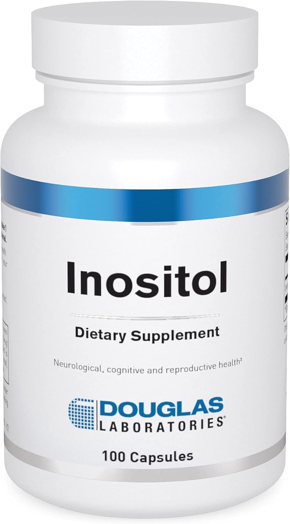Douglas Laboratories Inositol (650 mg)  го поддържа неврологично здраве, стабилност на поведението и Ovarial Function 100 капсули