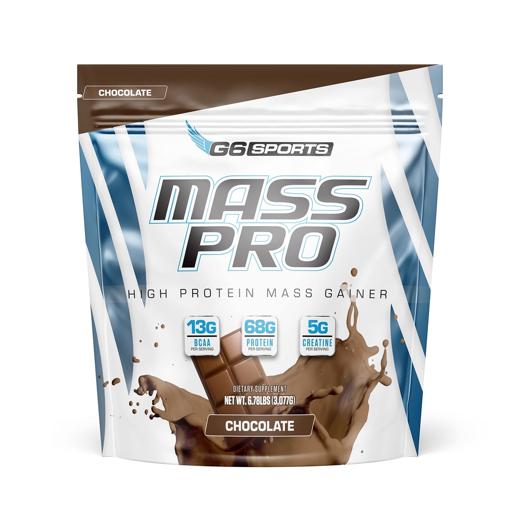 G6 Sports Nutrition Mass Pro High Protein Mass Gainer