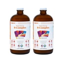 LIQUIDHEALTH Mega Energy Methylated B-Complex, Adult Liquid Vitamin Supplement - Increase Energy, Relieve Stress & Fatigue, Immune Support, Heart & Gut Health - Made in USA, Vegan, Sugar-Free (2 Pack)