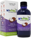 MyVitalC Organic MCT Oil Coconut Derived - Pure ESS60 Antioxidant Supplement - for Anti-Aging, Oxidation, Longevity, Sleep, More Energy - 120 мл