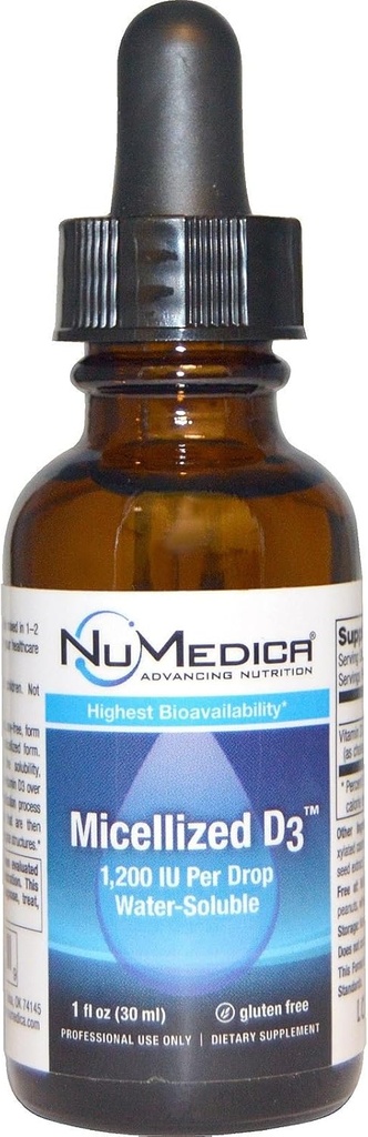 Micellized D3 1200 Higher Potency 1 Ounces