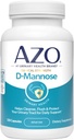 AZO D Mannose Urinary Tract Health, Cleanse, Flush " Protect The Urinary Tract, No.1 Pharmacist Recommended Brand, Clinical Strength, Non-GMO, 120 count