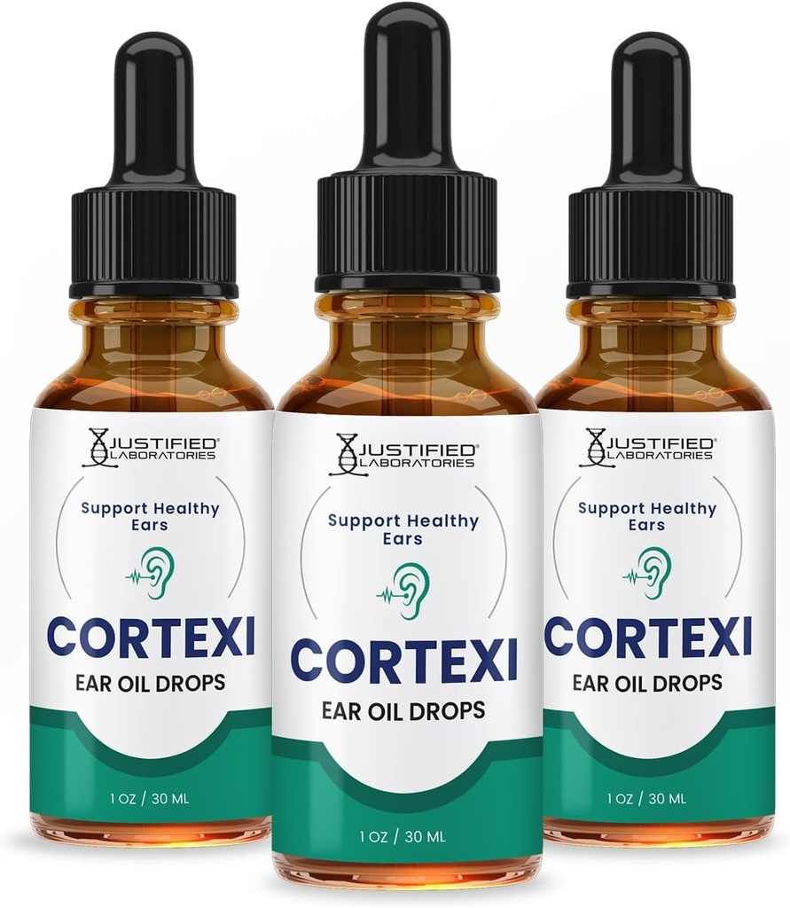 Yalnızlaşdırılmış laboratoriyalar (3 Paket Cortexi Ear Drops Cortexi Sağlam Eardrum Yağı Dəstək Dəstək Dəstək Dəstək Dəstək Dövlət Dəstəyi 3 Şüşə
