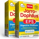 Jarow Formulas Jarro-Dophilus EPS - 5 miljardi organismu Per Servē - 120 Enteric Coated Veggie Caps, Multi-Strain Probiotic - zarnu un imūnās veselības, 120 grāfs (paka no 2)