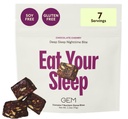 GEM Sleep Aid, Nighttimepick, 7 paquets, Melatonin Free, L-Theanine, Magnesi, Valenti, Adorner Root Vegan i Guten Free Chocolack, Trial