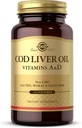 Solgar Cod Liver Oil - 250 Softgels - Provides Vitamins A ' D - Non-GMO, Gluten Free - 250 Servings