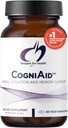 Designs for Health CogniAid - Билкова памет + Mood Formula with Green Tea Extract, Wild Blueberry + Bacopa (60 капсули)