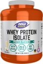 Now Foods Sports Nutrition, Whey Protein Isolate, 25 g BCAAs, Creamy Vanilla Powder, 5-Pound
