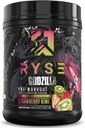 RYSE Godzilla X Noel Deyzel Pre Workout Pulveris - Strawberry Kiwi - 400mg Kofeīns, augstas kvalitātes pirmsdarbs vīriešiem un sievietēm ar Citrulline un Beta Alanine - Enerģija, sūknis & Focus - 20/40 Kalpo