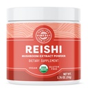 Vimergy Reishi Powder – Superfood Cellular Support* – Benefits Immune Health* – USDA Certified Organic, Vegan, Paleo-Friendly, Gluten-Free – 33 Servings