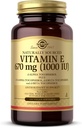 Solgar bitamina E 670 mg (1000 IU) - 100 Vegan Softgels - Antioxidatzaile naturala - Ez-GMO, Gluten Free - 100 zerbitzari