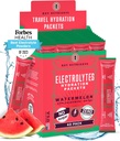 KEY NUTRENTS Electroytes Powder packages - Refrescant els paquets de l' Watermelon 40 paquets de la manada - Viatgen Hydra Powder - Sense Sugar, Sense Caloris, Guten Free - Mafe en els EUA
