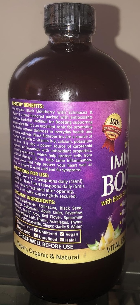 Impulso de inmunidade orgánica Palacio esencial 16 oz