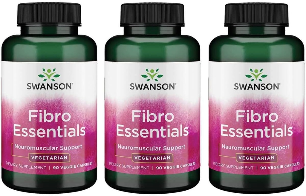 Swanson Fibro Essentials 90 Veg Capsule (3 ambalaje)