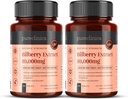 pureclinica Bilberry Extract 10,000mg x 360 tabletek (2 butelki) - 10 x Więcej antocyjanidyny w / 5 mg Black Pepper Extract
