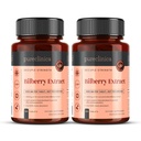 pureclinica Bilberry Extract 1000mg (10:1) per Tablet – High Strength Concentrated Formula – 360 Tablets (2 Bottles) – 12 Month Supply