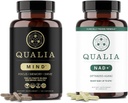 Qualia Life Sciences Bunle Qualeia Mind & Qualia NA+ top Brain Capsule for memory, Focus, và Concentration, Can khởi động NAD+ Cấp lên 50%