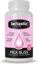 Lctastic® BlissTM - Orguecy Lactation suplementari - Orgueic Moringa, Milk Thistle, Passant florat i Varirian Root - 60 Vegan Capules