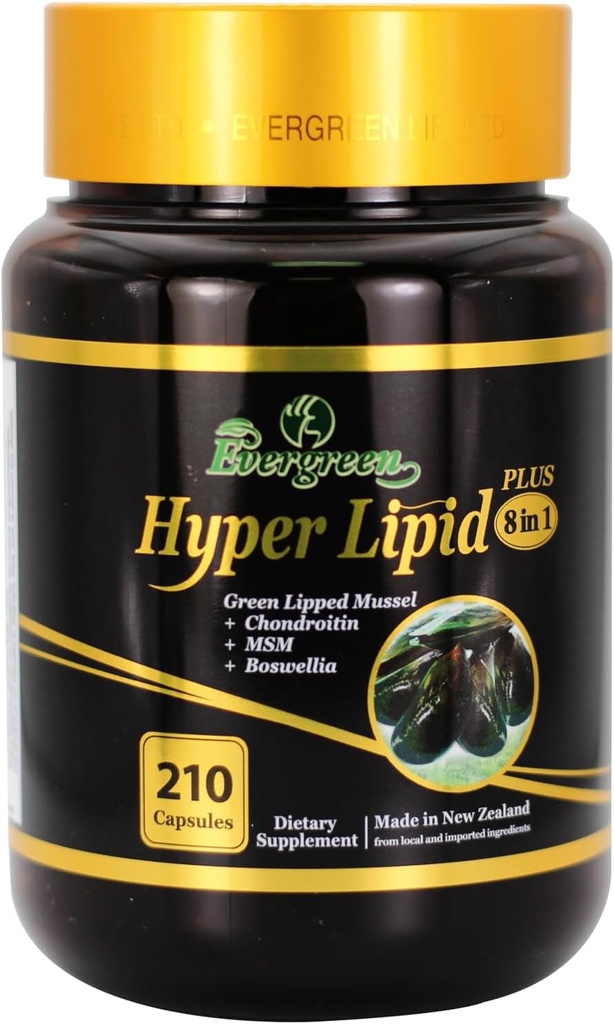 Hyper Lipid 9000 Plus 210(180+30) Kapsel Evergreen Uus-Meremaa