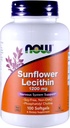 Now Foods Sunflower Lecithin Non-GMO, 1200mg, 100 Sgels (2 Pack)