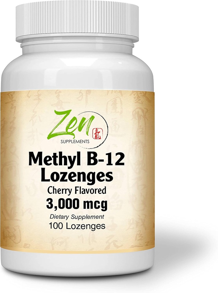 Nejlepší Metolated b12 vitamin & B12 s doplňkem kyseliny listové - s vitaminy B-6, kyselina listová, Biotin - Podpora kardiovaskulárního zdraví, zdravý imunitní systém, mozek & nervová funkce - 100 Lozenge