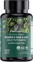 PlantFusion Multivitamin, Orgueic Multivitamin per a Dones - Un diari Getll Getll Getting Multivitamin - Vegan, No-GMO, Guten Free & Diry Free - 60 tetes (2regy)