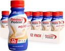 Premier Protein Shake MINI, Wanilia, 22g Protein, 120 Calories, 1 g Sugar, 8.75fl oz, Opakowanie po 12