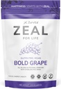 Zurvita - Zeal for Life - Bold Grape Flavor - Daily Nutritional Supplement for Vitality, Immunity, & Ogólny Wellness - 30- Day Wellness Bag, 420 Grams