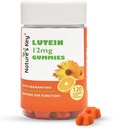 Gummies Lutein chave da natureza 12mg com Zeaxanthin & Vitamina A para crianças e adultos