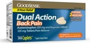 GoodSense Dual Action Acetaminophen and Ibuprofen (NSAID) tabletid, 250 mg / 125 mg, seljavalu, 144 krahv