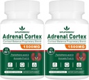 11-in-1 肾上腺素支持补编,Cortisol 补充泛神酸和Ashwagandha -- -- 支持健康的肾上腺功能、能量和放松 -- -- 120卡普勒