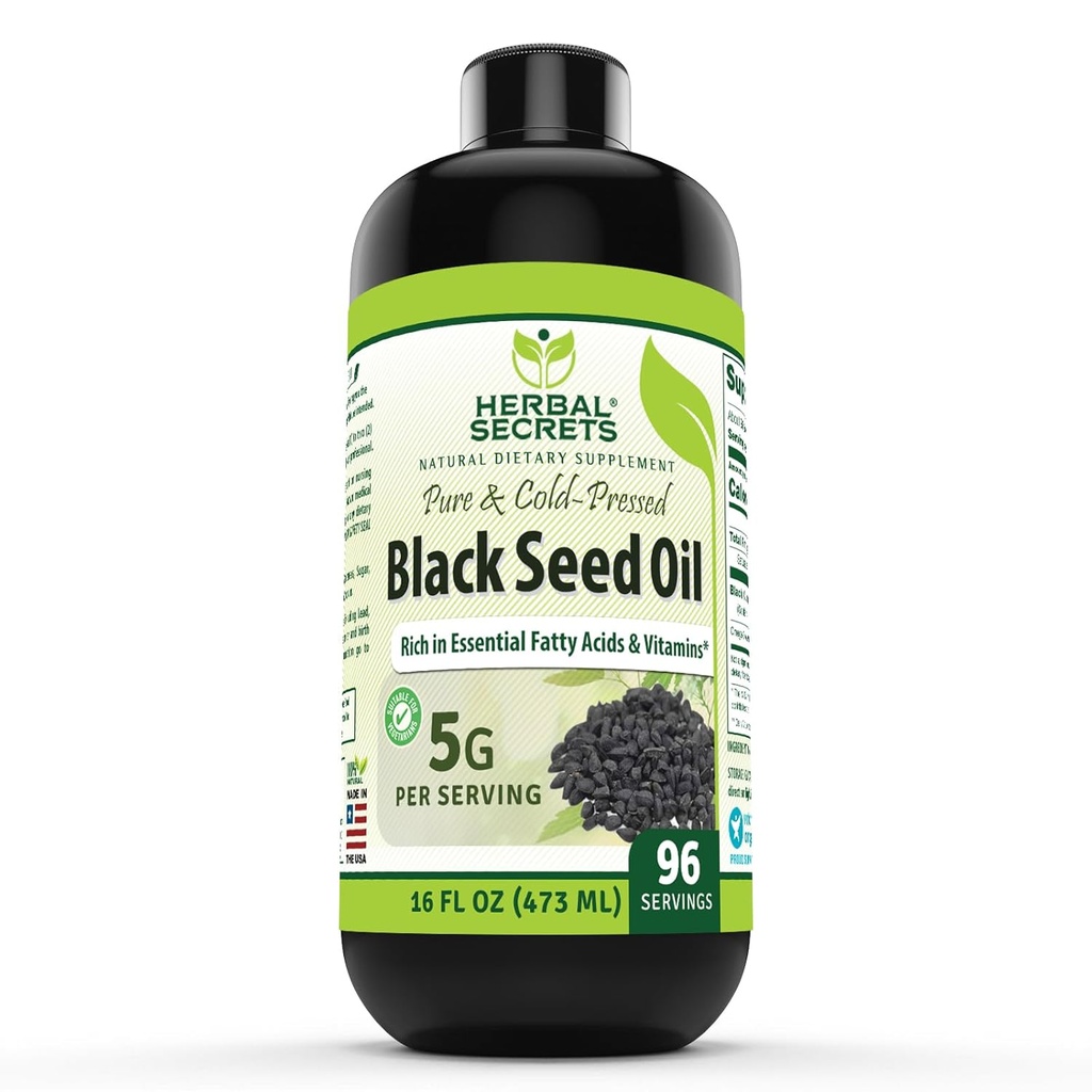 Bylinné tajomstvá Black Seed Oil Supplement 